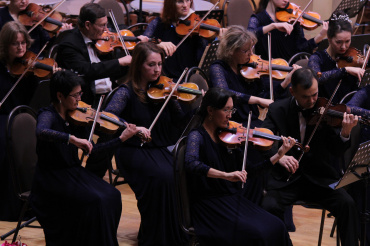 Фотоотчет с концерта симфонического оркестра, который состоялся 10 декабря 2016 года!
