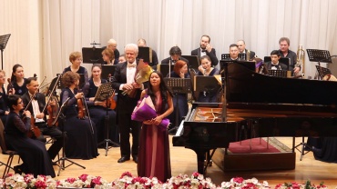 Фото с концерта симфонического оркестра под руководством Валерия Хлебникова - 31 марта 2018 года