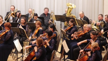 Фото с концерта симфонического оркестра под руководством Валерия Хлебникова - 31 марта 2018 года