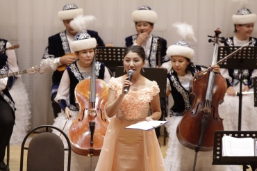 Концерт академического оркестра казахских народных инструментов имени Таттимбета 24 ноября 2018