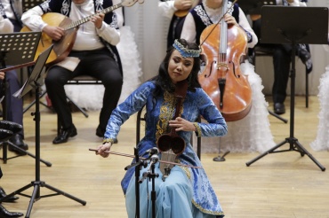 Концерт академического оркестра казахских народных инструментов имени Таттимбета 24 ноября 2018