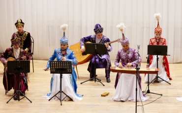Фото с концерта фольклорного ансамбля "Арка Сазы", 20 января 2019 г.