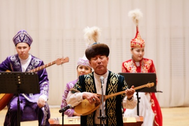 Фото с концерта фольклорного ансамбля "Арка Сазы", 20 января 2019 г.