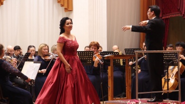 Выступление симфонического оркестра под руководством Муслима Эмзе, 26.01.2019 г.