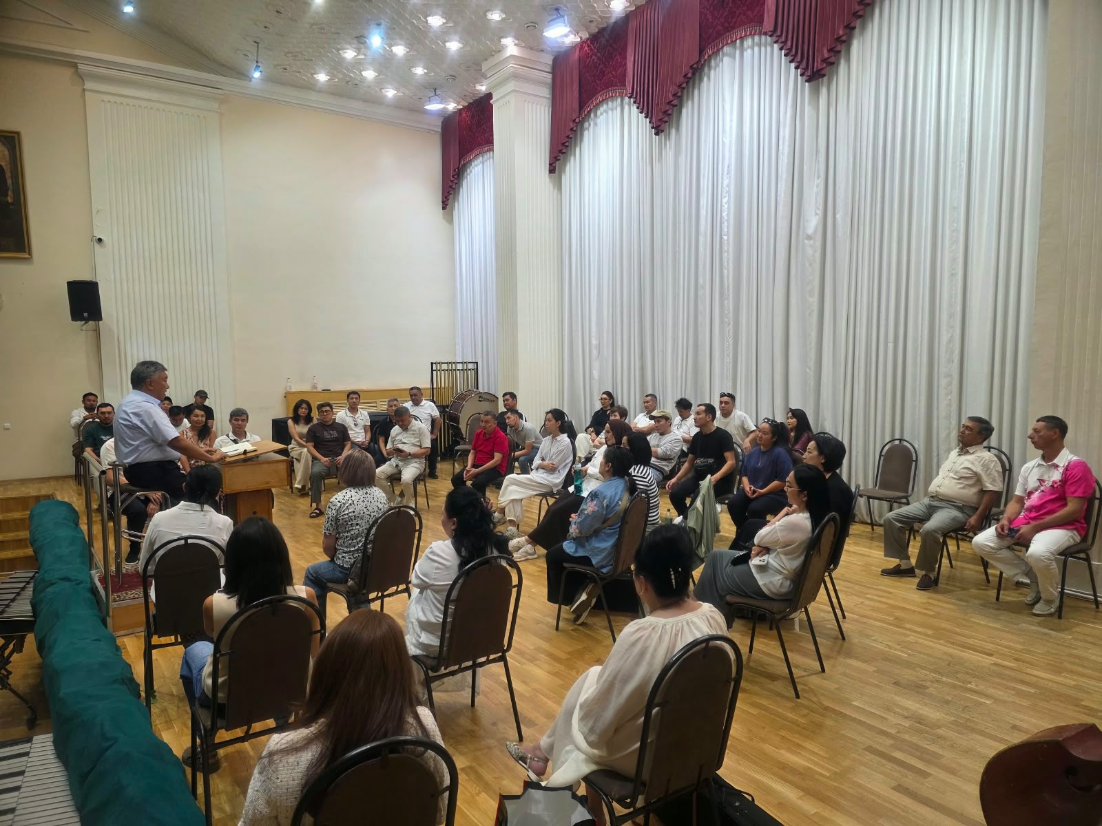 Аакадемический оркестр казахских народных инструментов им. Таттимбета
