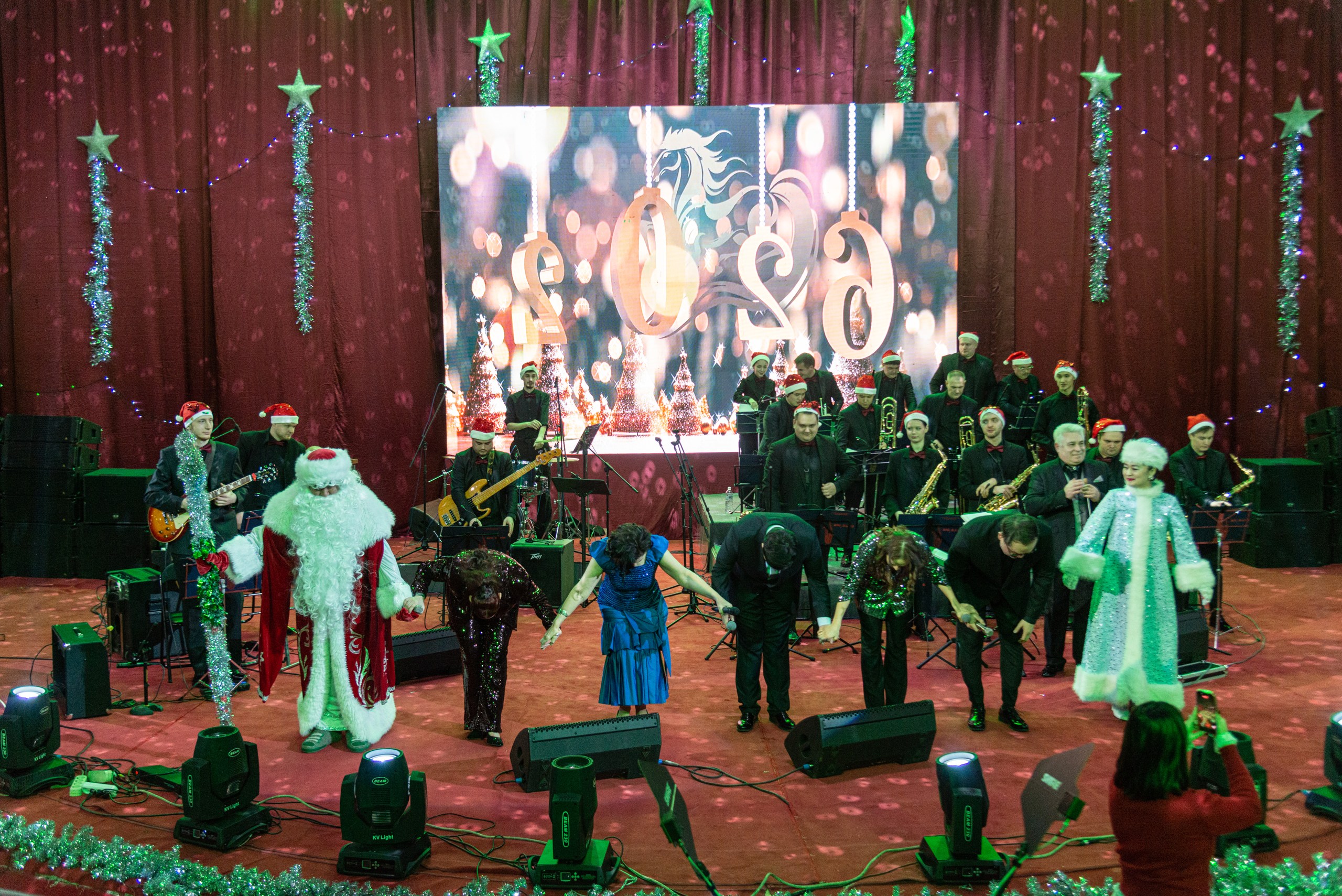 Новогодний концерт джазового оркестра