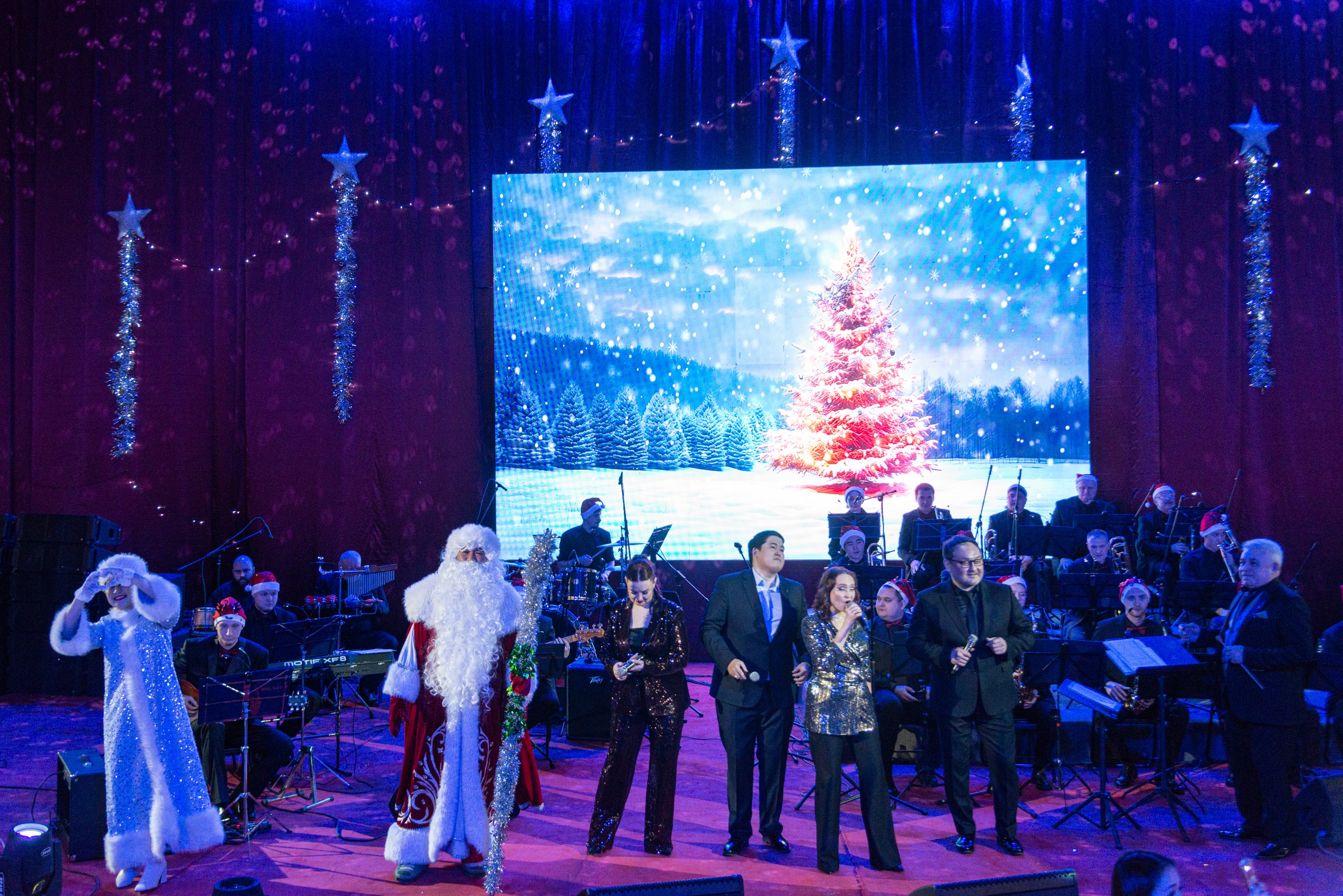 Новогодний концерт джазового оркестра