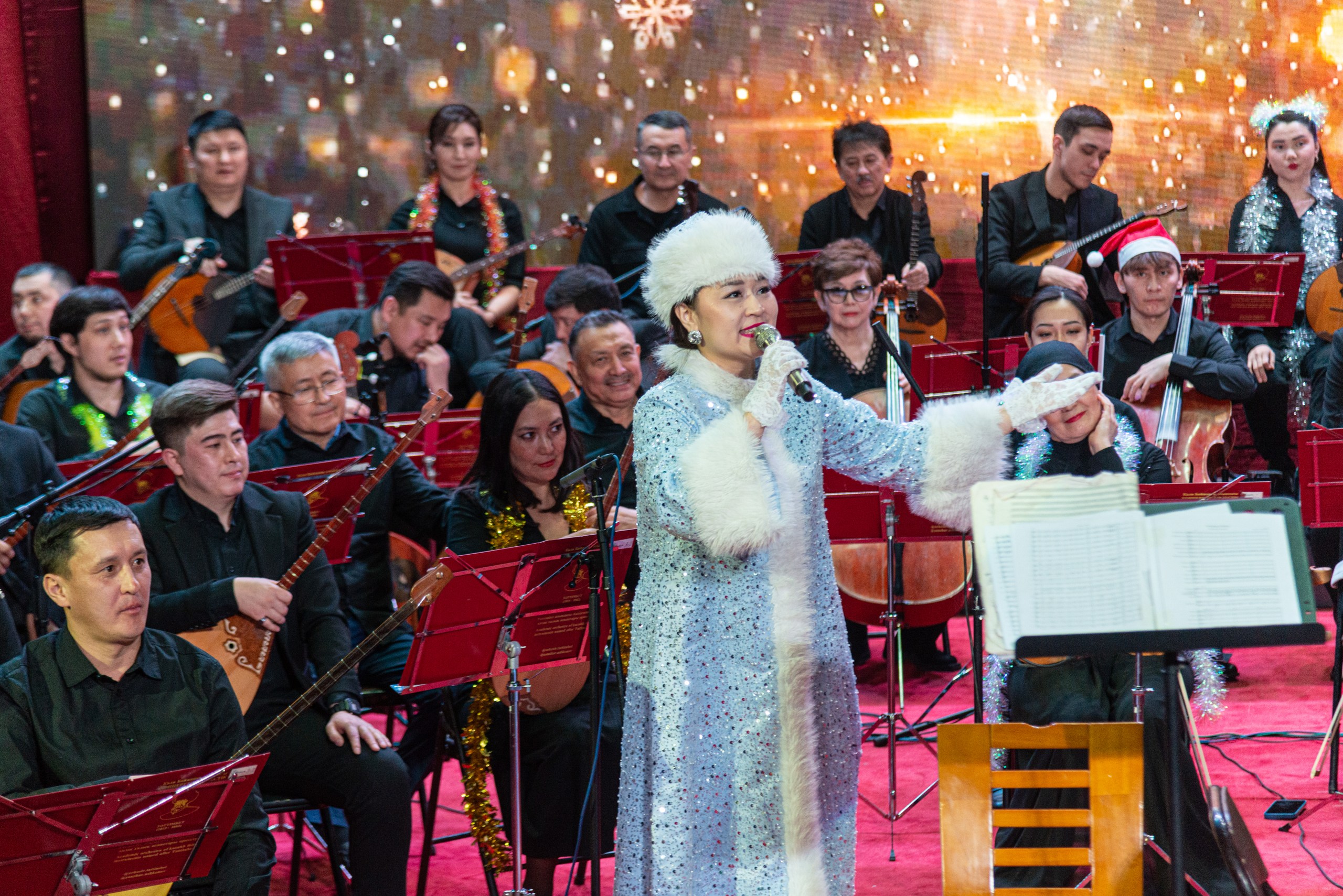 Новогодний серпантин