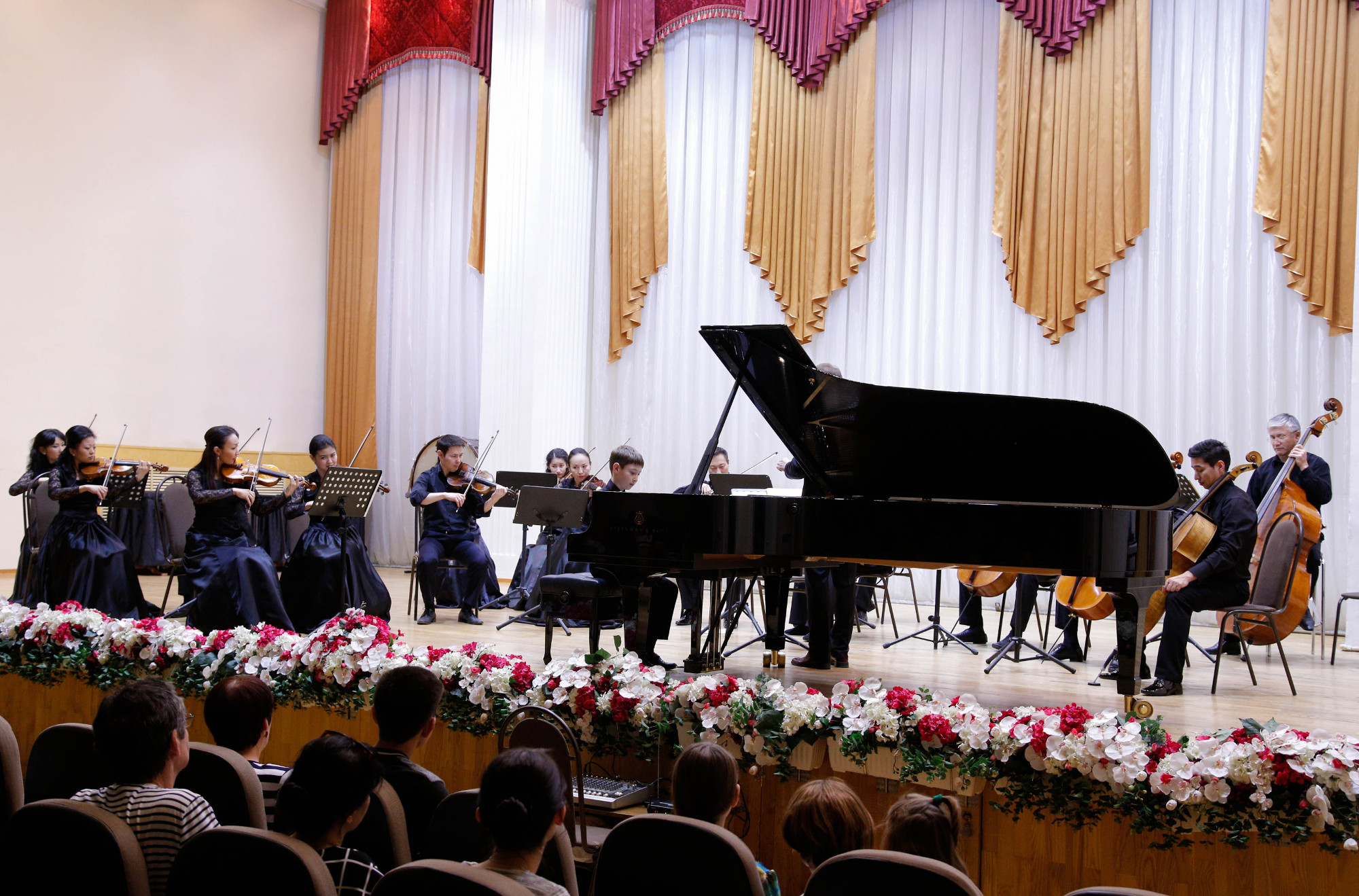Совместный концерт 21 мая 2016 года с учащимися Карагандинской средней специализированной музыкальной школы