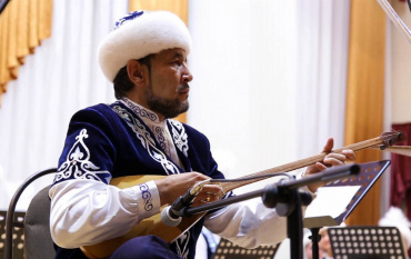 Открытие XXІХ-го концертного сезона Академического оркестра казахских народных инструментов им. Таттимбета