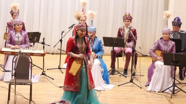 Концерт фольклорного ансамбля «Арқа сазы» совместно с Ардак Балажановой. 4 февраля 2018