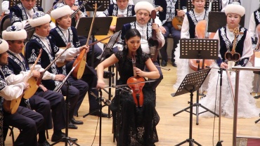 Концерт академического оркестра им.Таттимбета «Қобызым-өнерім» 16 февраля 2018 года