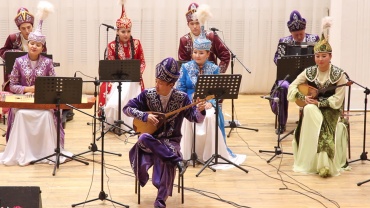 26 октября 2018 г. концерт фольклорного ансамбля "Арка Сазы", гость вечера Айгуль Косанова