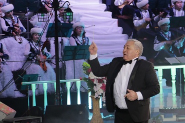 Фото с гала-концерта 20 декабря 2018 года (80 лет КО им. Байжанова)