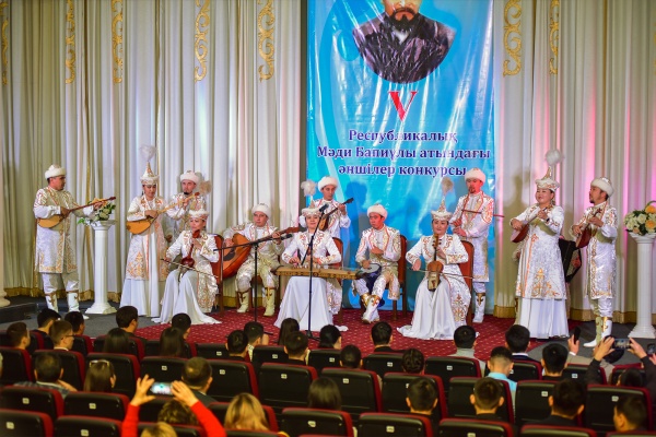 Открытие V Республиканского конкурса исполнителей традиционной песни имени Мади Бапиулы в г. Караганда